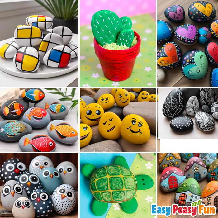 painted rocks Archives - Easy Peasy and Fun